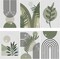 6 Pcs Sage Green Boho Diamond Wall Art Kits 12 x 16 Inches Diamond Art Painting Accessories Abstract 5d DIY Crafts for Adults Home Wall Decoration